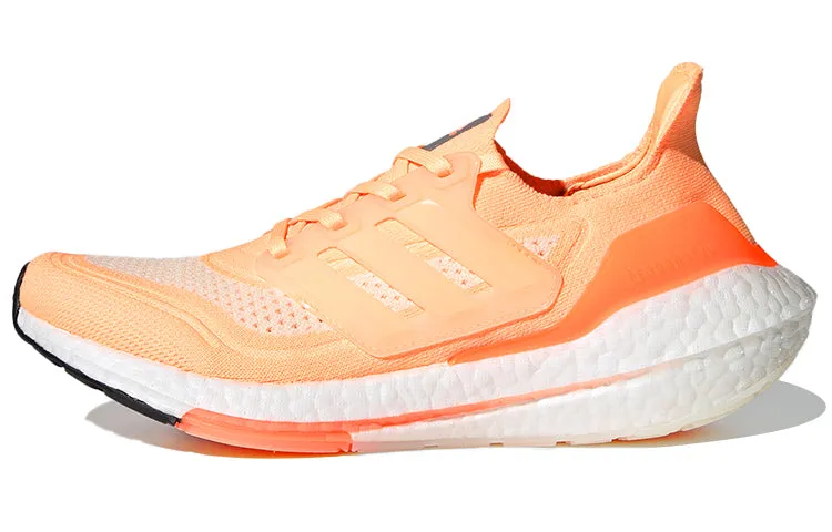 Adidas Ultra Boost 21 White Acid Orange (Women)