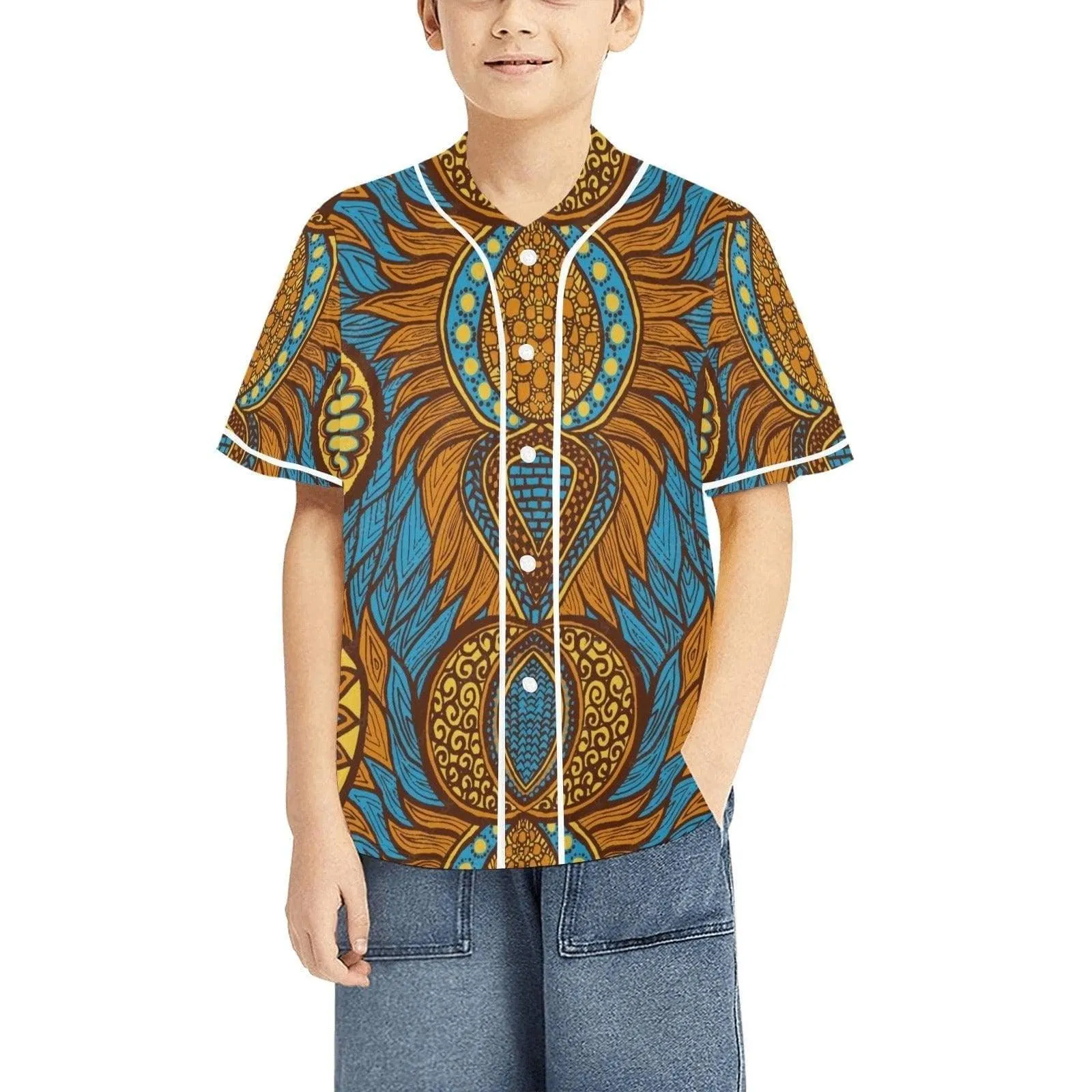 African style Baseball Jersey