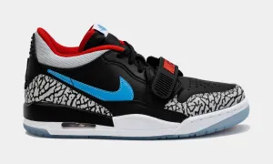 Air Jordan Legacy 312 Low Mens Basketball Shoes (Black/Blue)