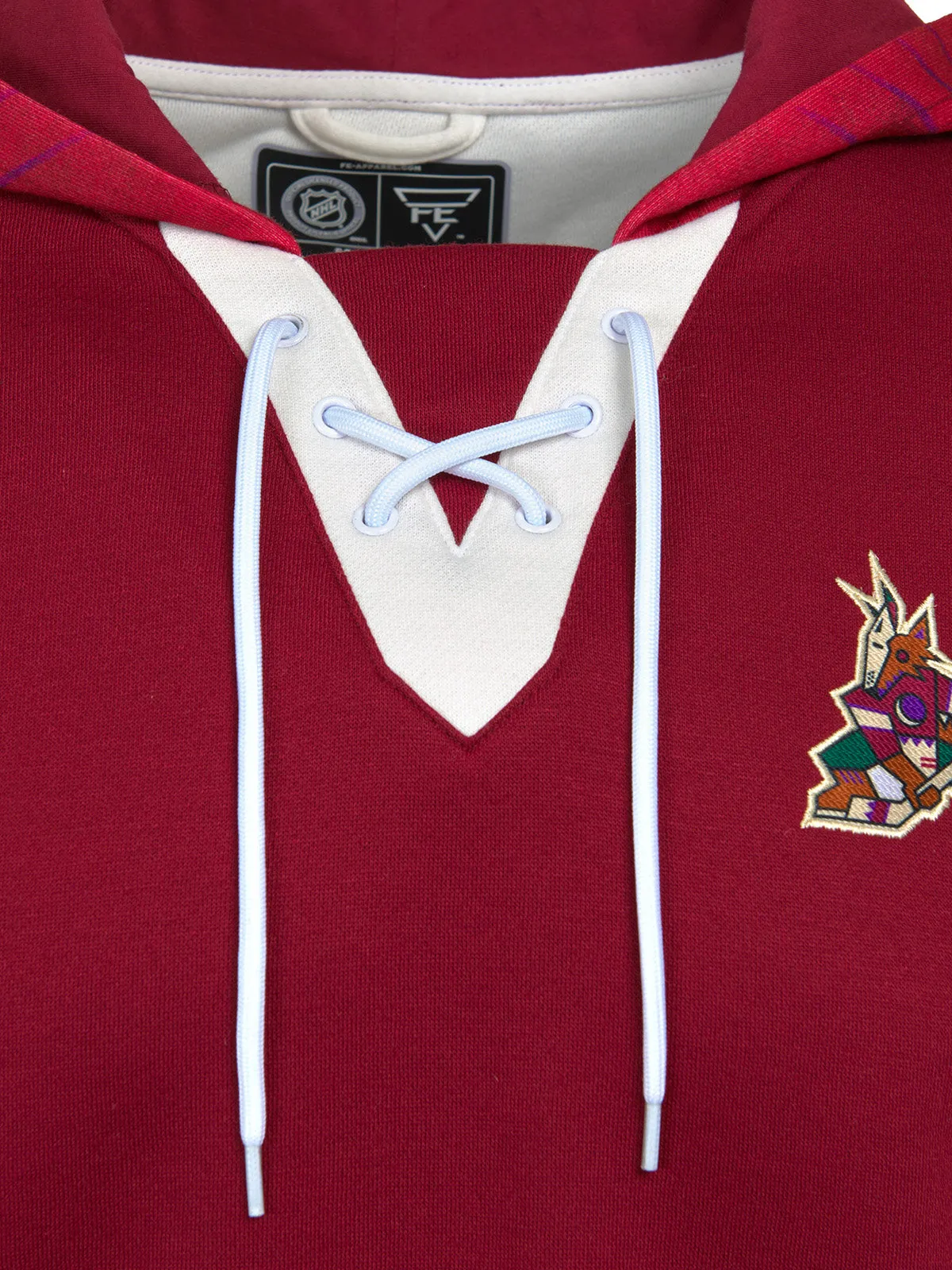 Arizona Coyotes Lace-Up Hoodie