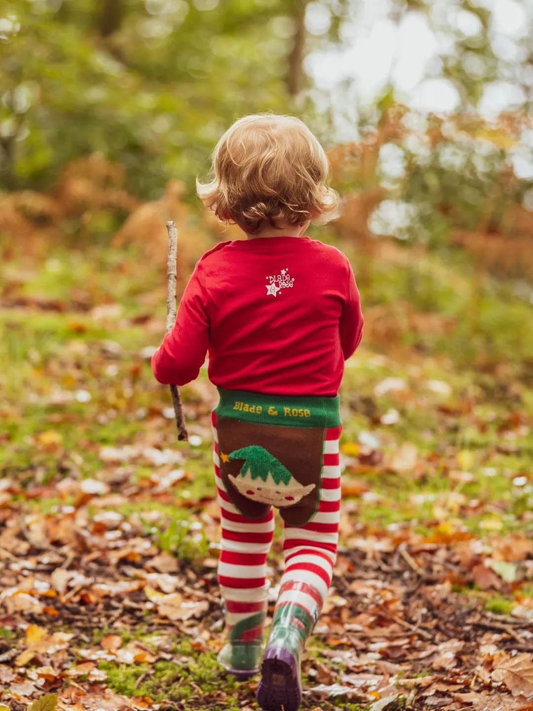 Baby Clothing 'Festive Christmas Elf' Leggings