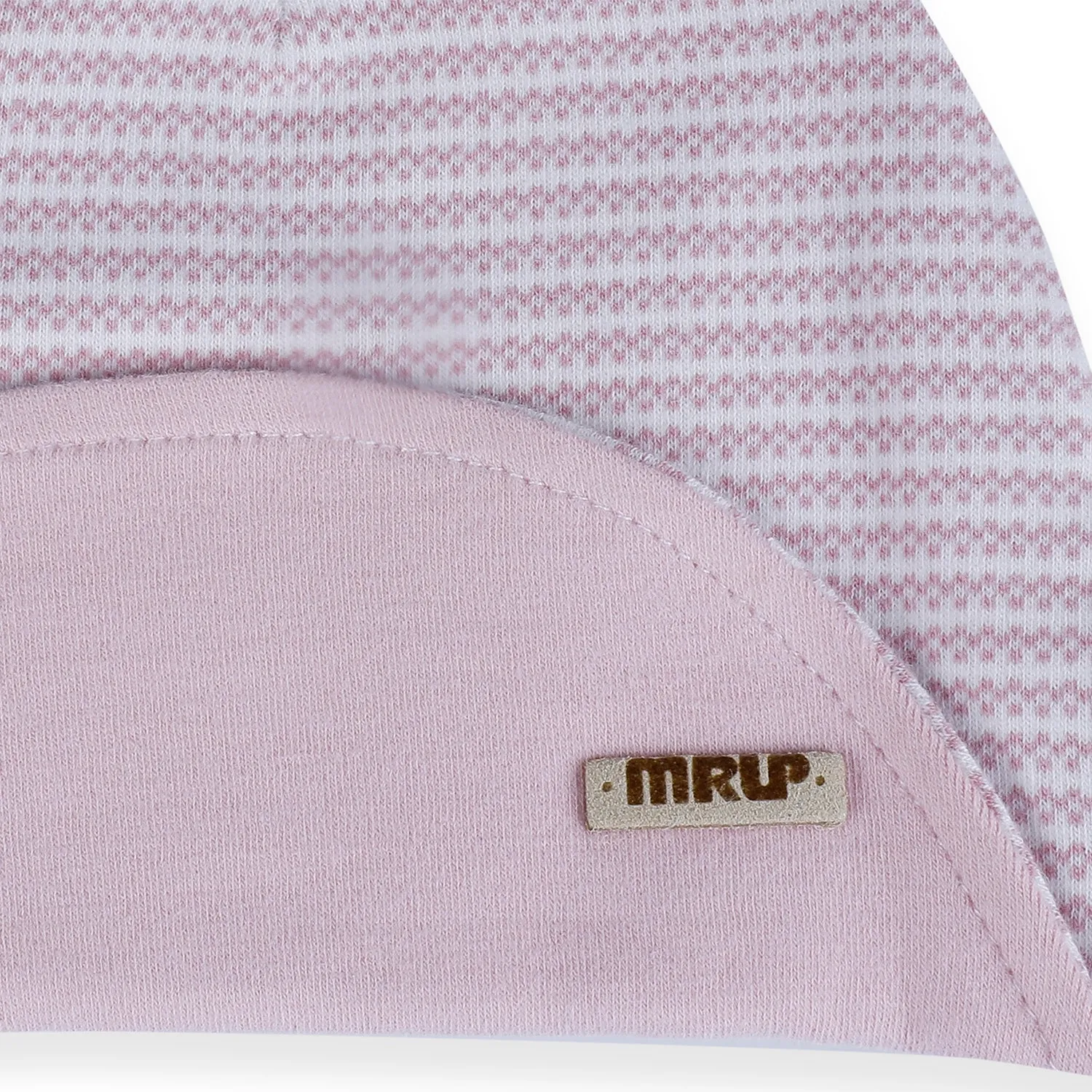 Baby Moo Deer Antler Soft Cotton Cap - Pink