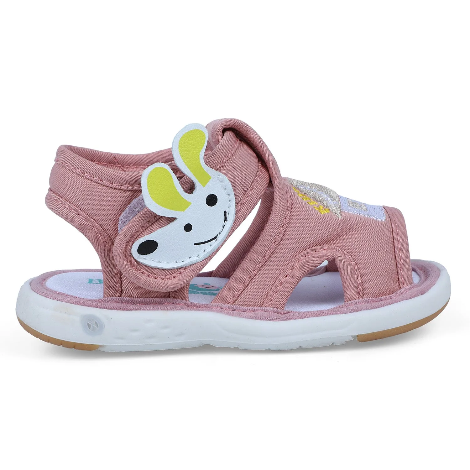 Baby Moo My Pet's House Chu-Chu Sound Breathable Anti-Skid Sandals - Pink