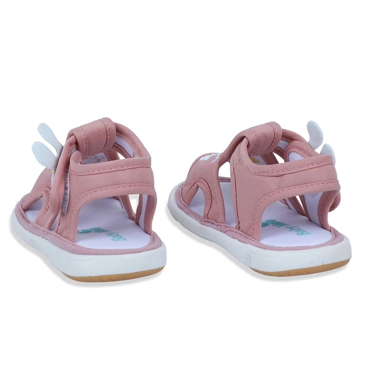 Baby Moo My Pet's House Chu-Chu Sound Breathable Anti-Skid Sandals - Pink