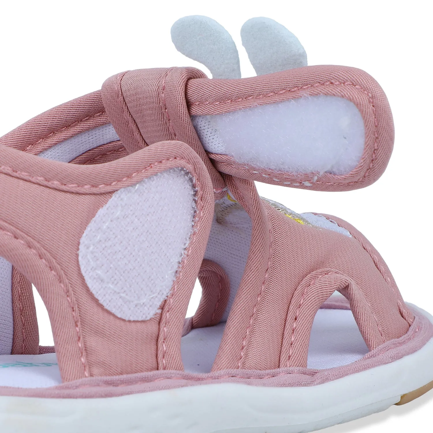 Baby Moo My Pet's House Chu-Chu Sound Breathable Anti-Skid Sandals - Pink