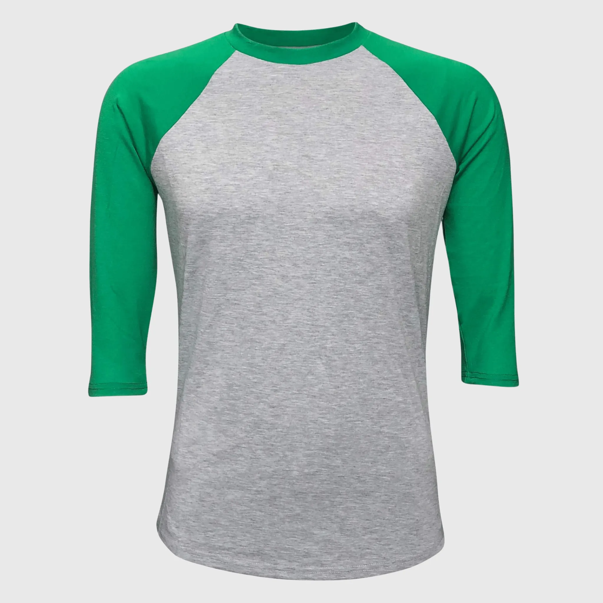 Baseball Polyester Raglan Tee - Gray Body