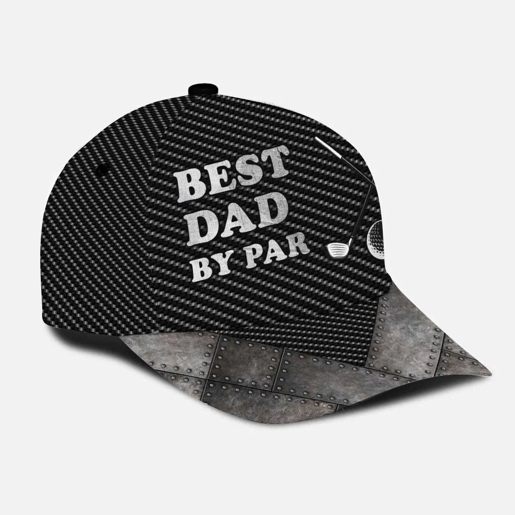 Best Dad By Par Classic Cap Hat Golf Baseball Cap Hat For Men And Women, Golf Cap Hat