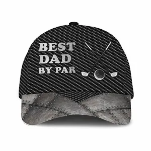 Best Dad By Par Classic Cap Hat Golf Baseball Cap Hat For Men And Women, Golf Cap Hat