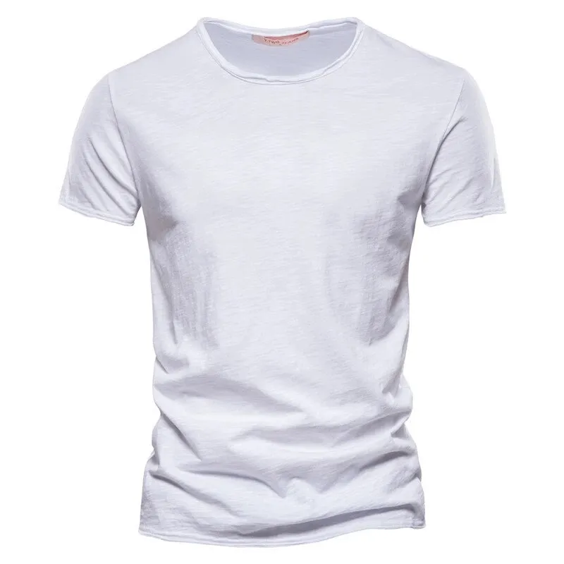 Casual Solid Color Sports Crew Neck T-Shirt For Men - SF1785