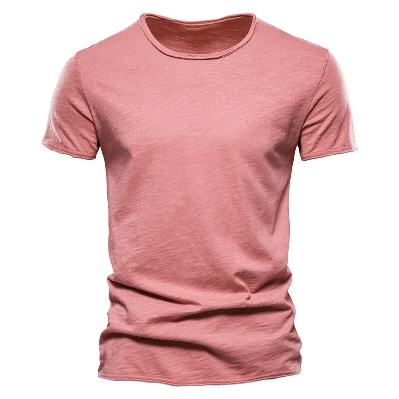 Casual Solid Color Sports Crew Neck T-Shirt For Men - SF1785