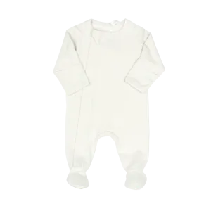 Coccoli - Modal 2-Way Zipper Footie - Cream