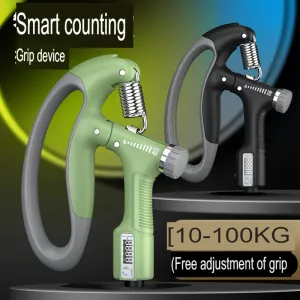 Counting Grip Strength Device For Men, Professional Hand Training, Adjustable Electronic Arm Muscle Training 10-100kg