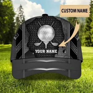 Custom Name Classic Cap For A Golf Lover, Best Gift For National Golf Lovers Day, Golf Cap Hat