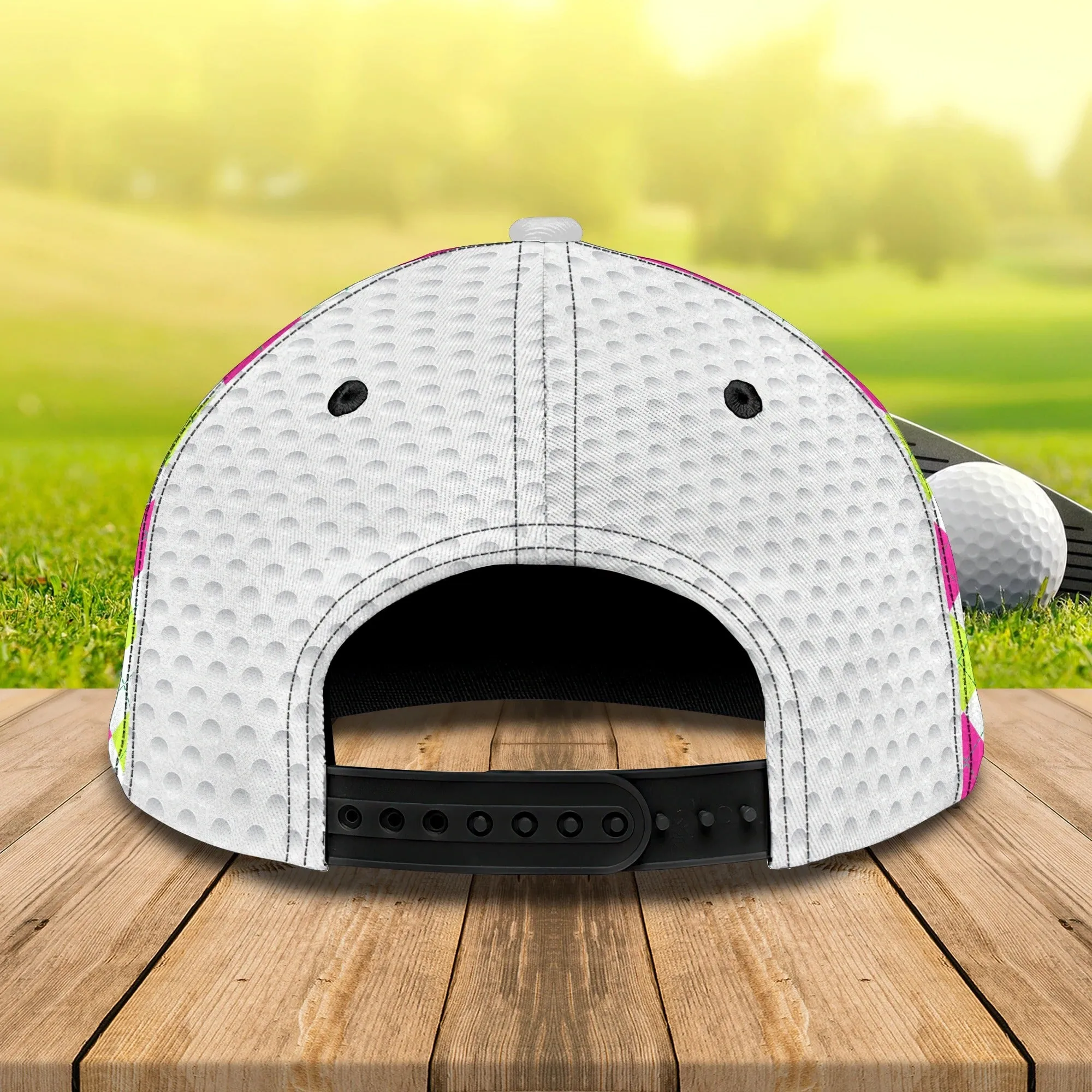 Customized With Name 3D All Over Print Womens Golf Cap, Golf Hat For Girl, Golf Cap Woman