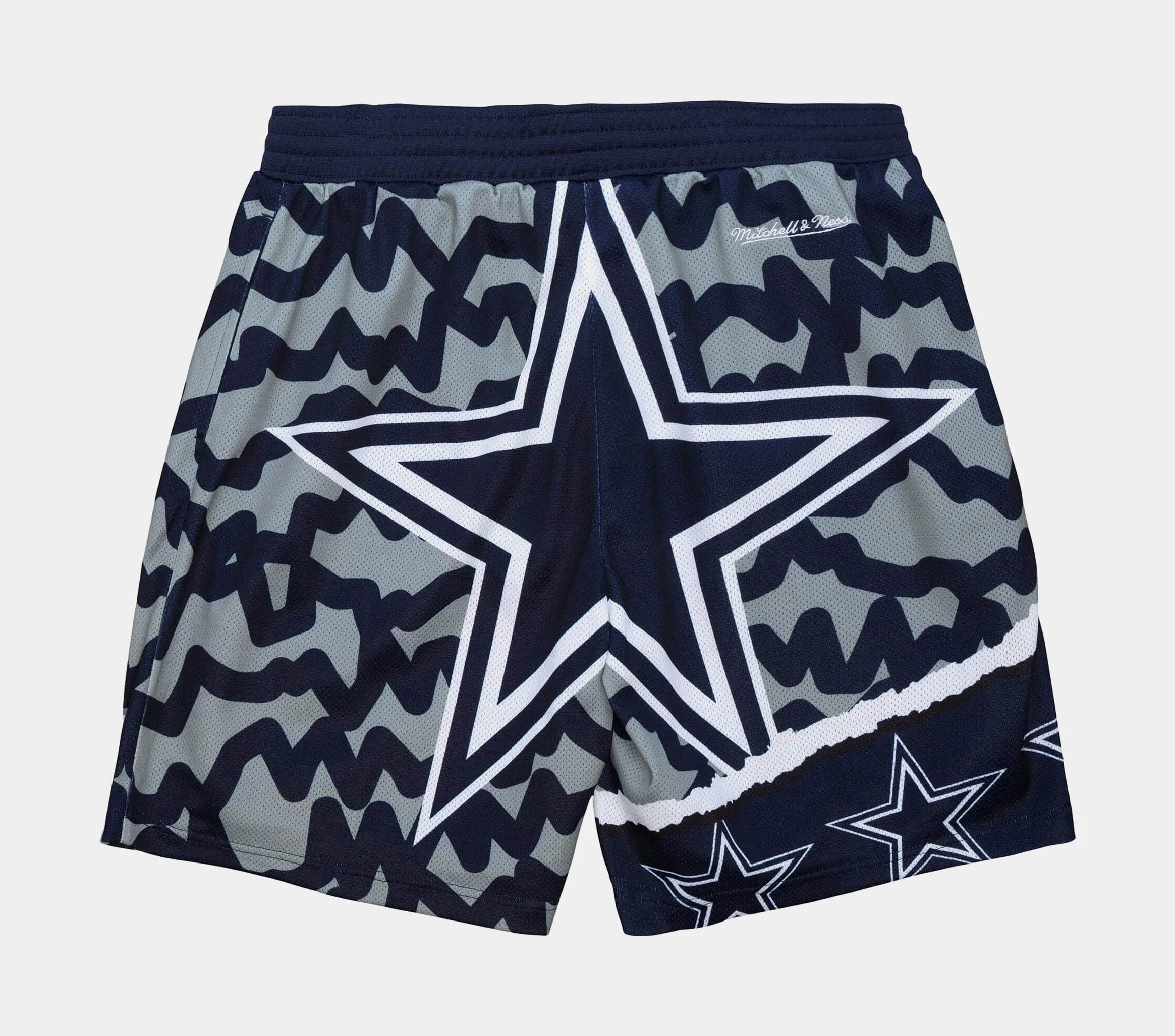 Dallas Cowboys Jumbotron 2.0 Sublimated Shorts Mens Shorts (Blue/White)