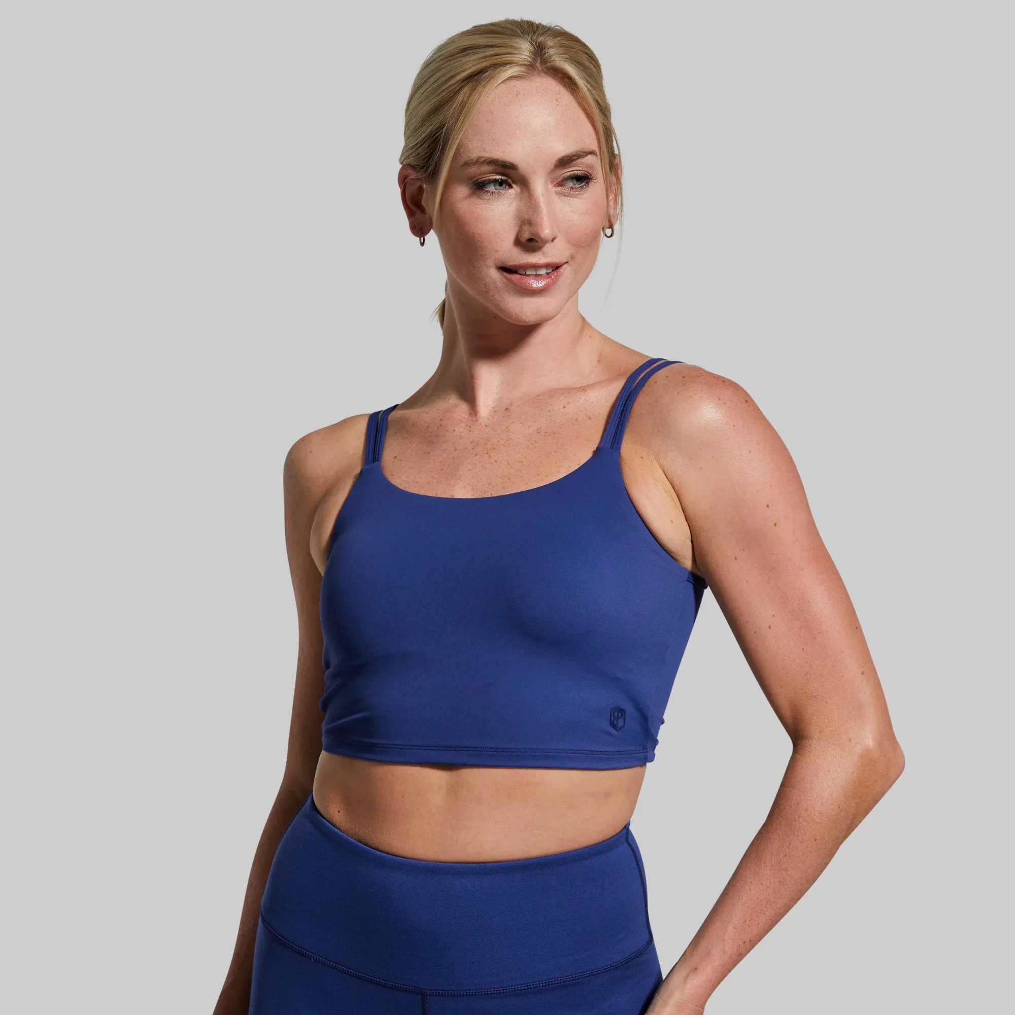 Don't Get It Twisted Sports Bra (Blue Depths)