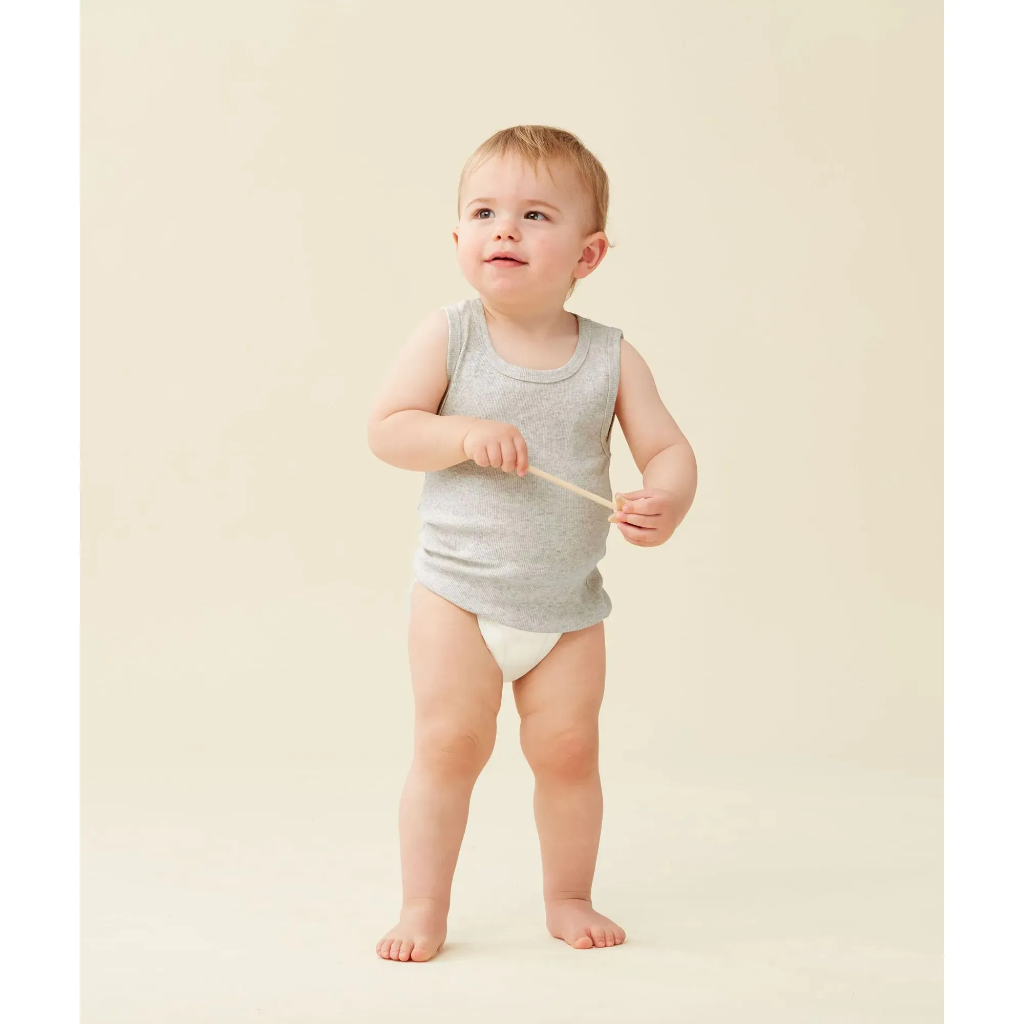 ergoPouch Singlets 0.2 Tog - Grey Marle