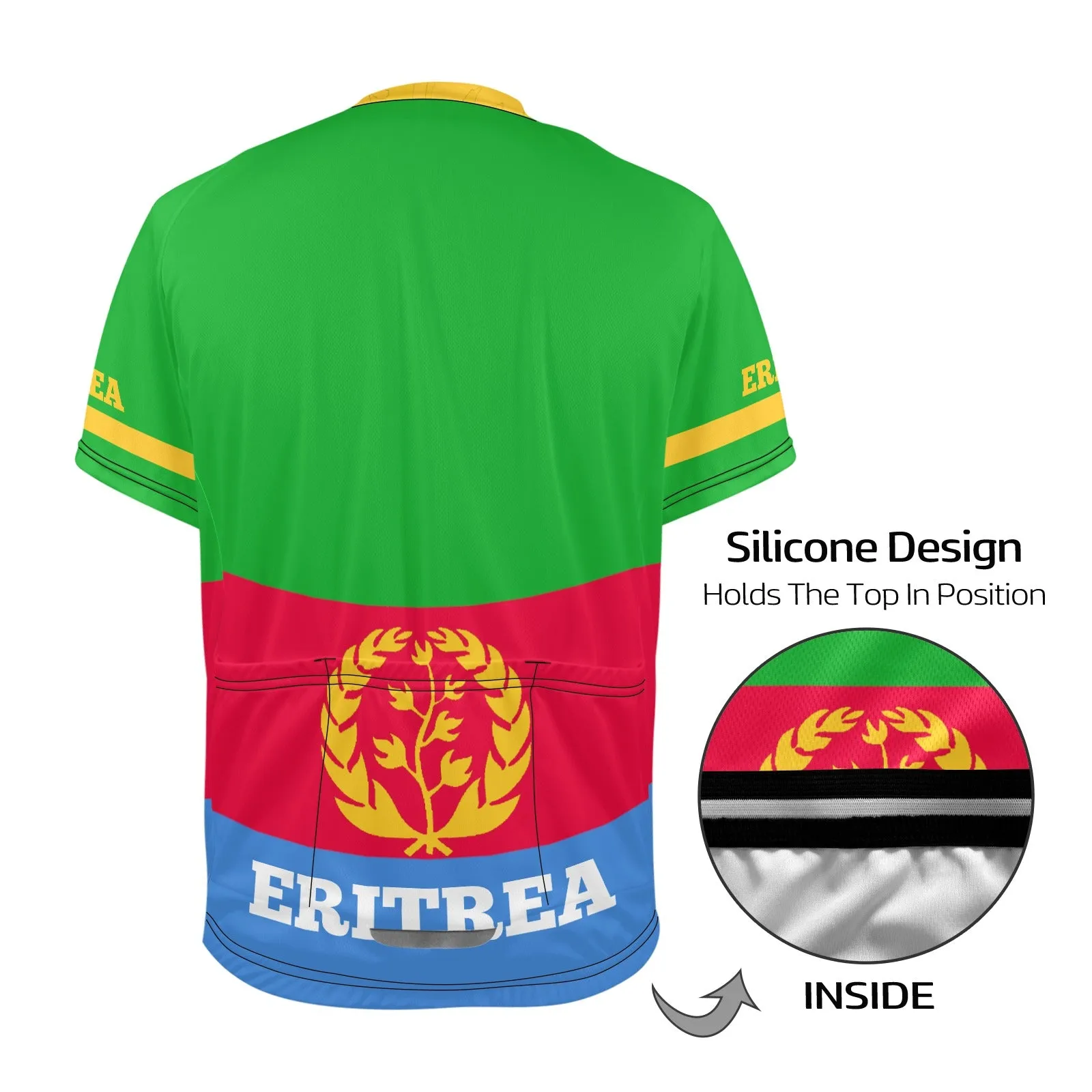 Eritrean Flag  Men's Cycling Jersey