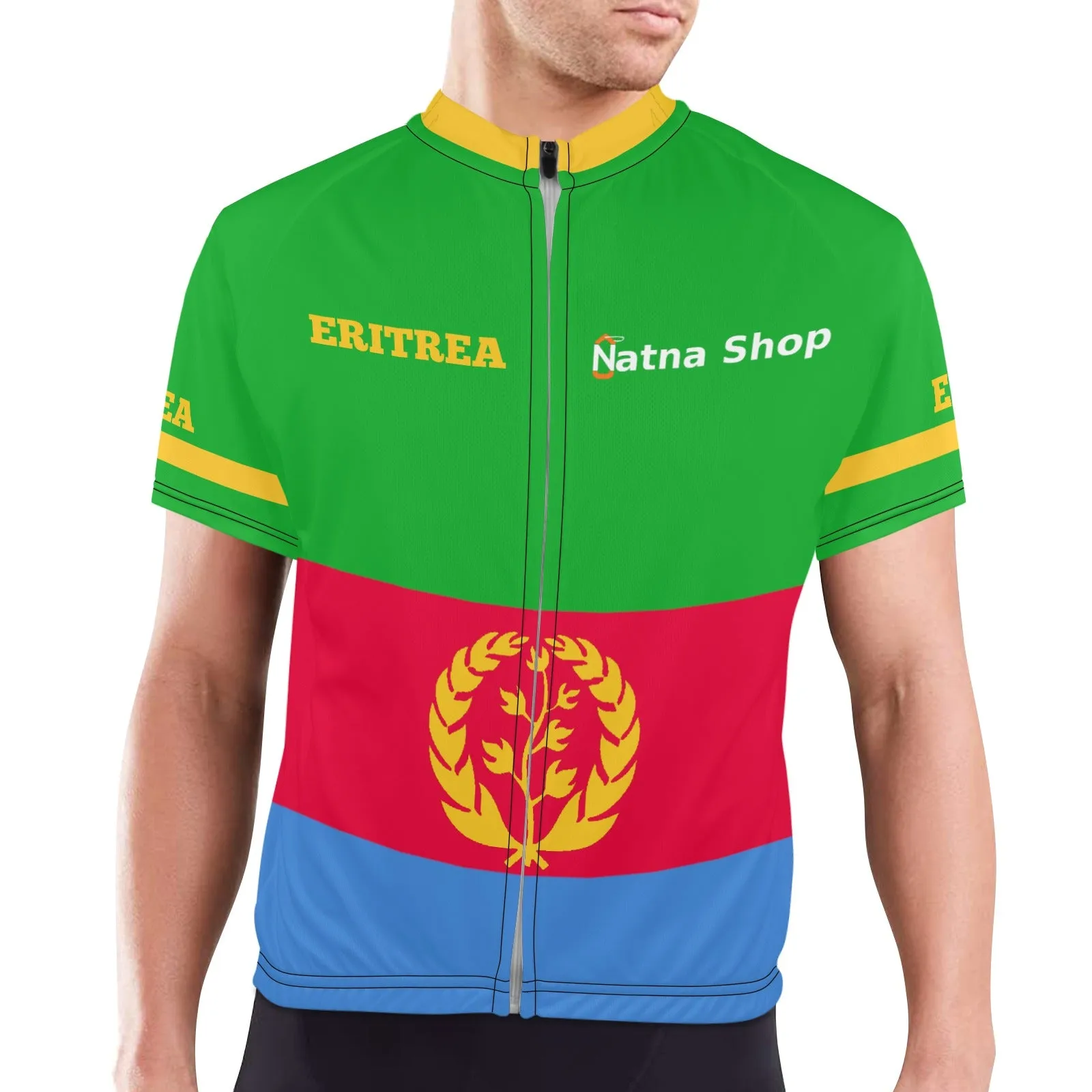 Eritrean Flag  Men's Cycling Jersey