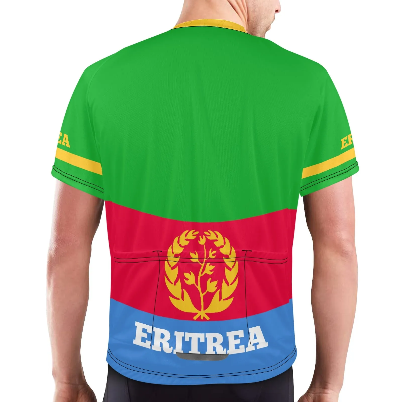 Eritrean Flag  Men's Cycling Jersey