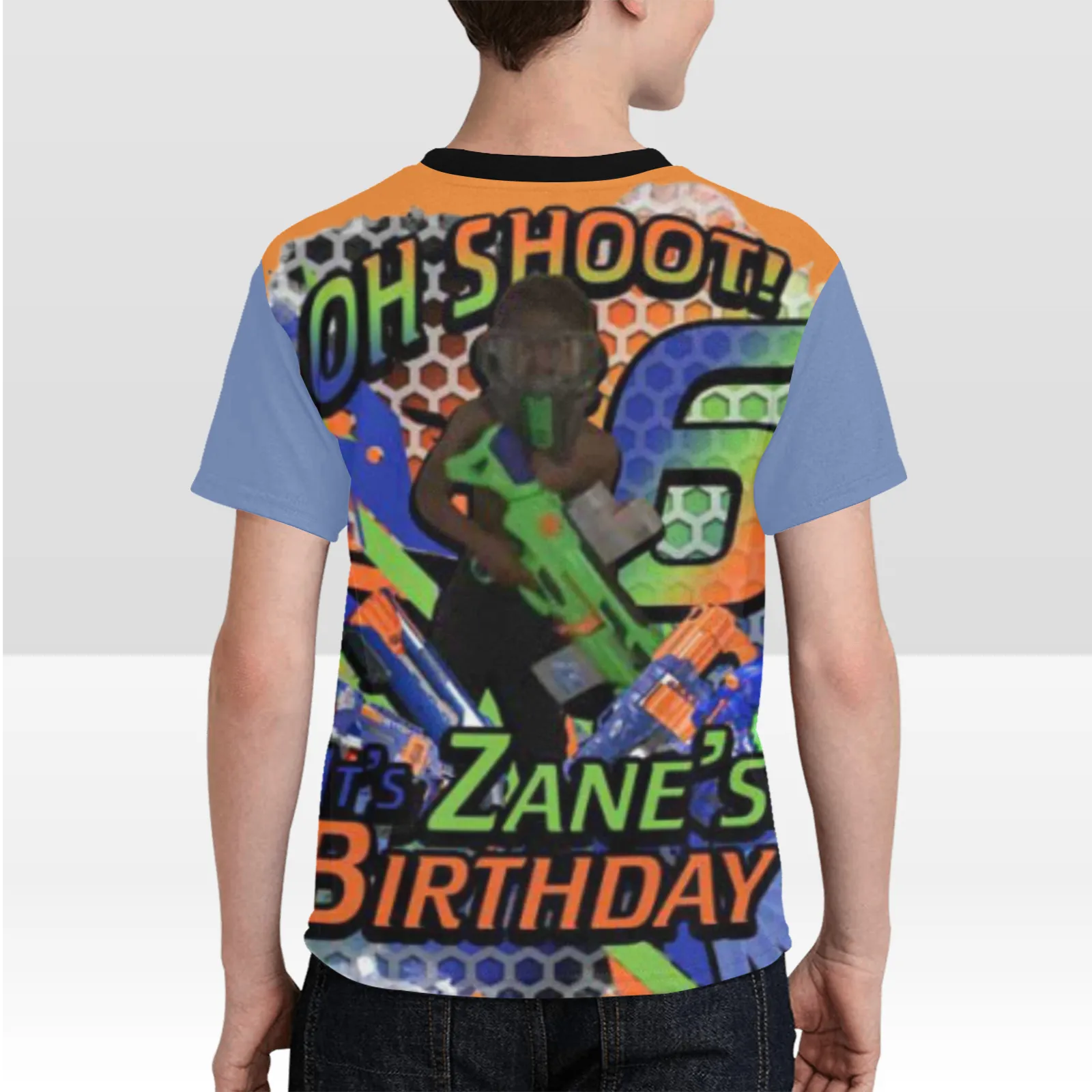 Exclusive Custom 3D all over print Birthday Shirts