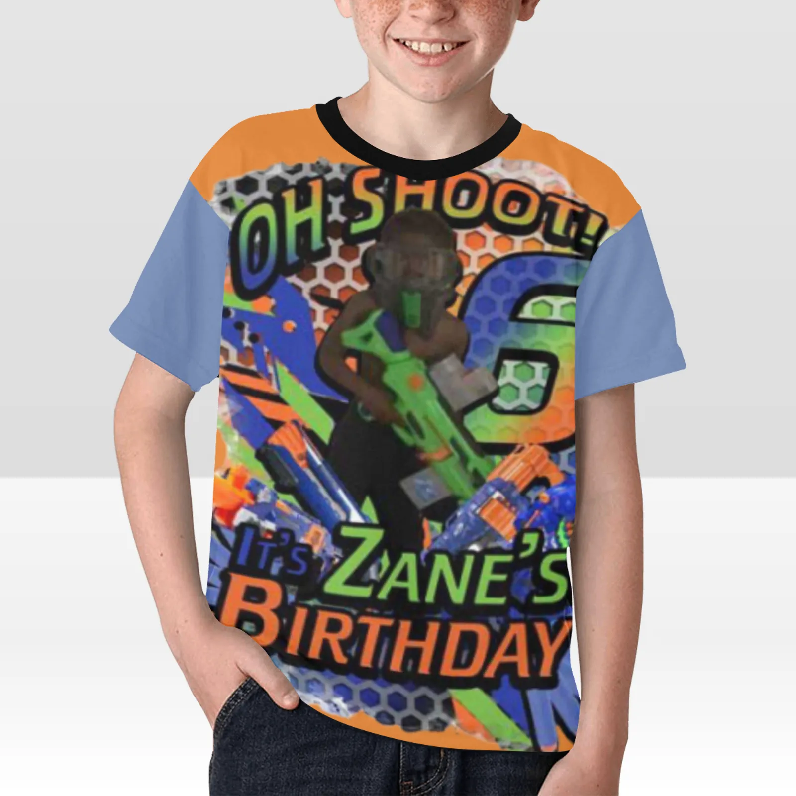 Exclusive Custom 3D all over print Birthday Shirts