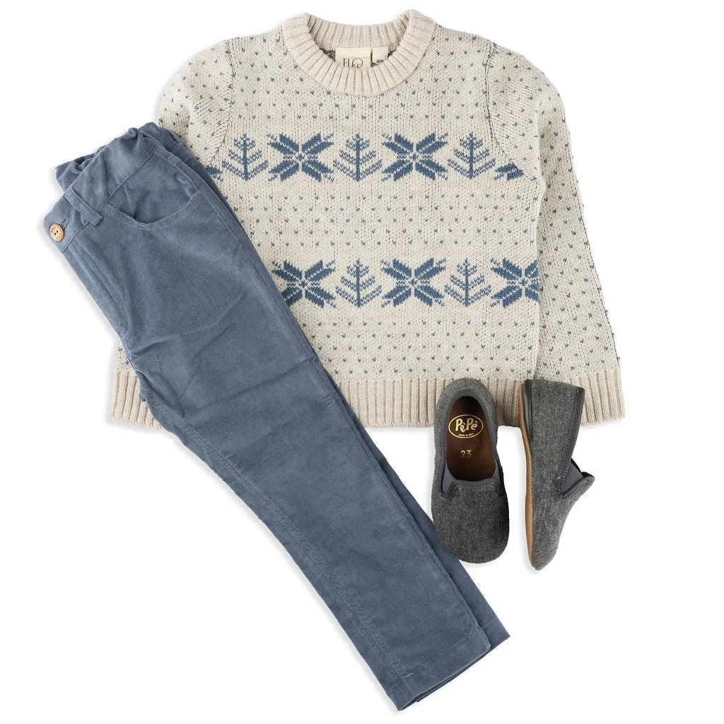 Fin Merino Wool Fairisle Sweater