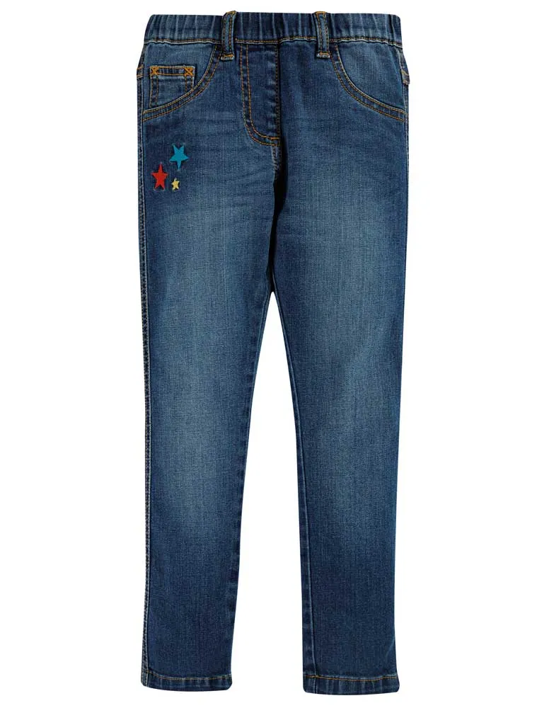 Frugi Mid Wash Denim Julie Jeggings