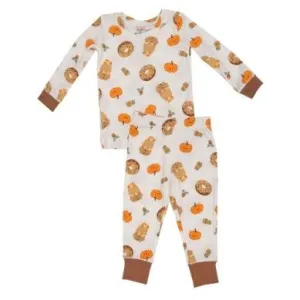 Halloween Collection | Baby Long Sleeve Set- Pumpkin Spice Latte | Angel Dear