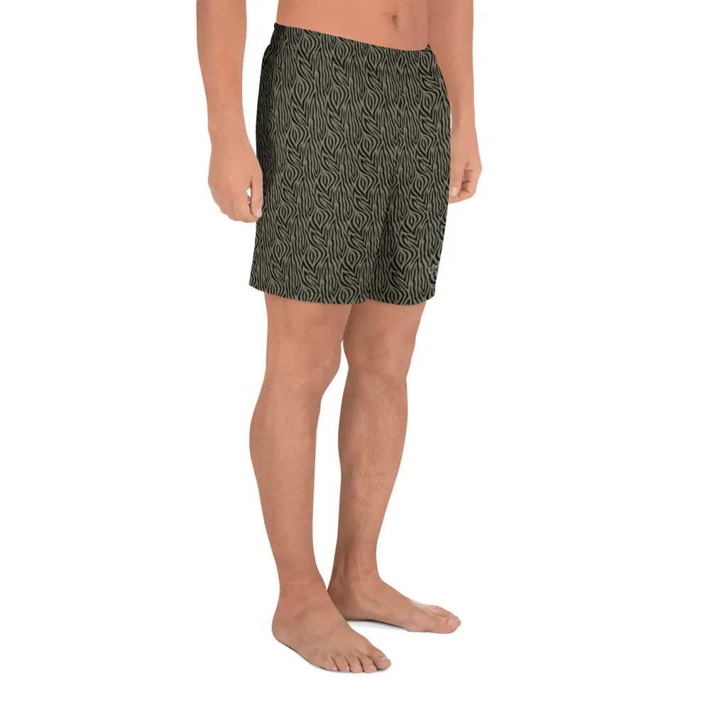 Khaki Zebra Mens Shorts