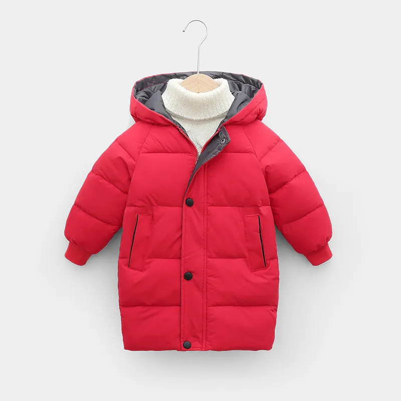 Kids Thickened Warm Padded Jacket