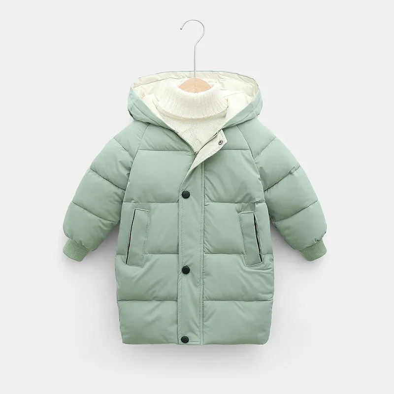 Kids Thickened Warm Padded Jacket