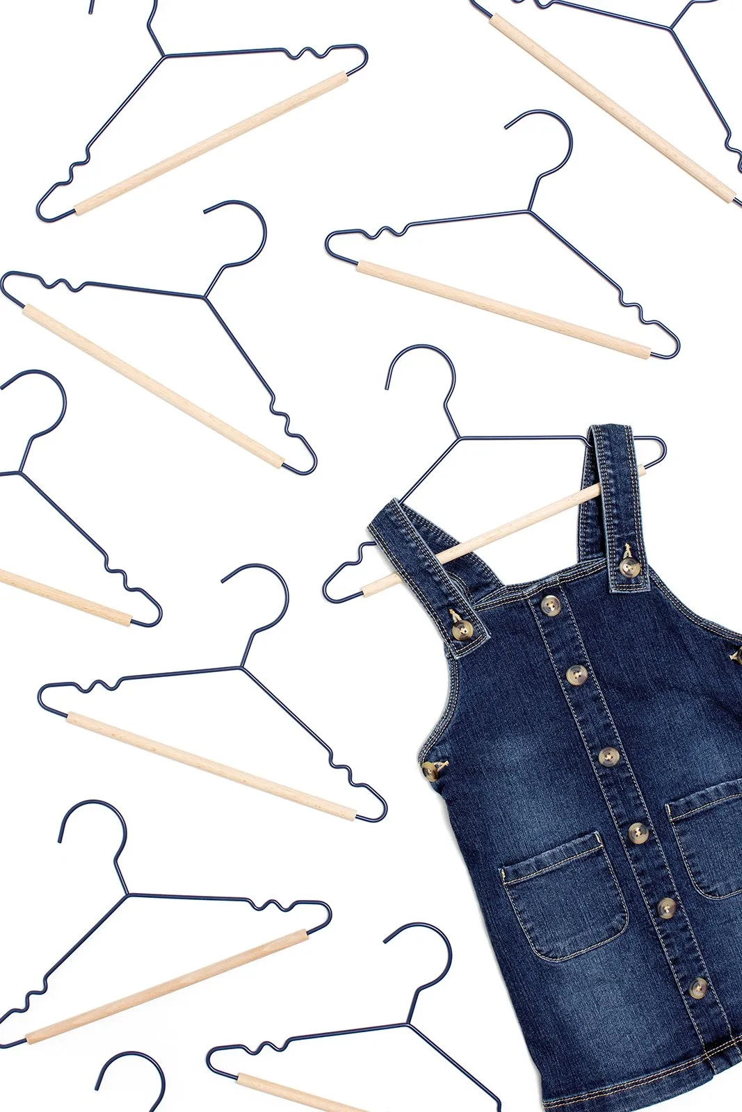 Kids Top Hangers In Navy