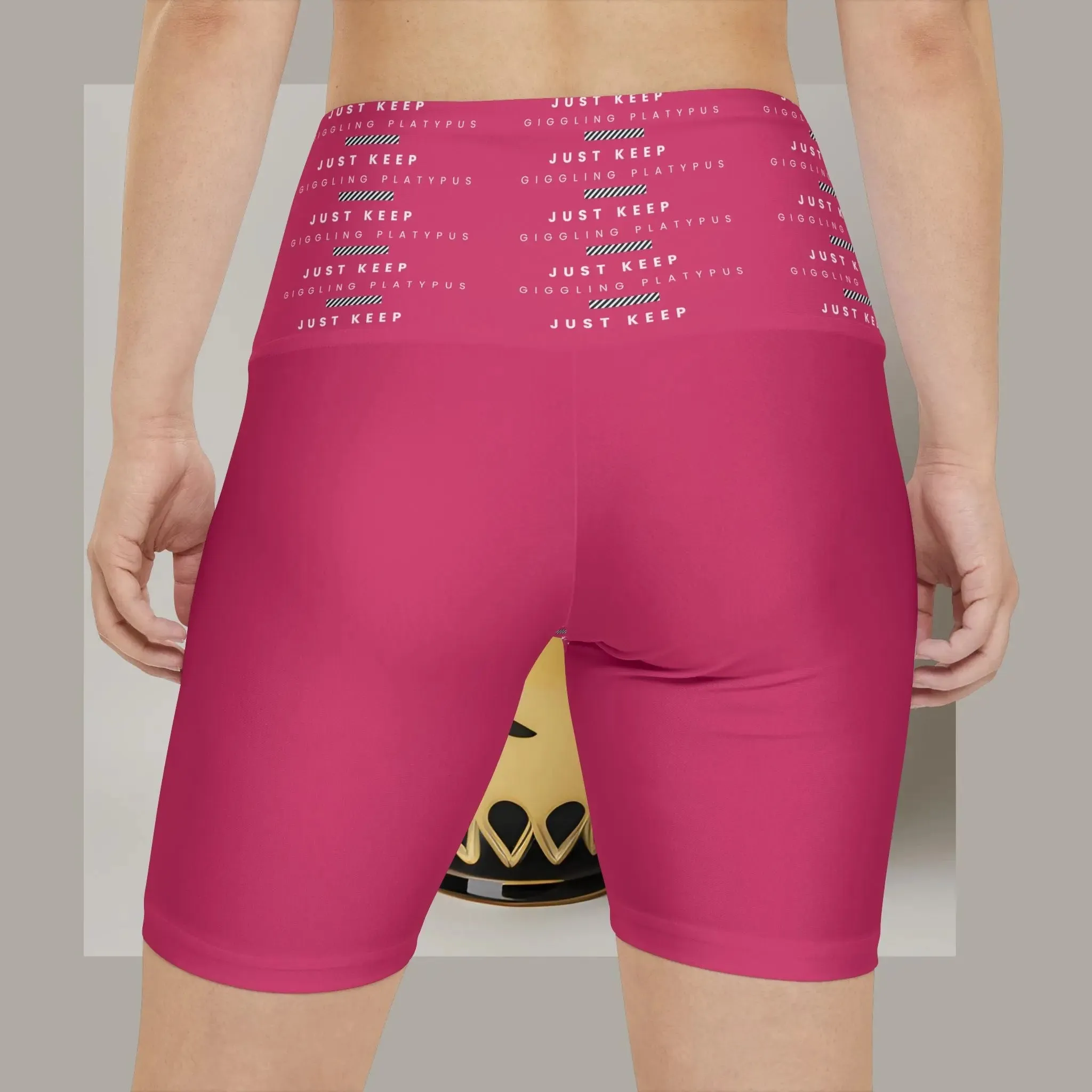 Leggings Women's Workout ShortsHot Pink