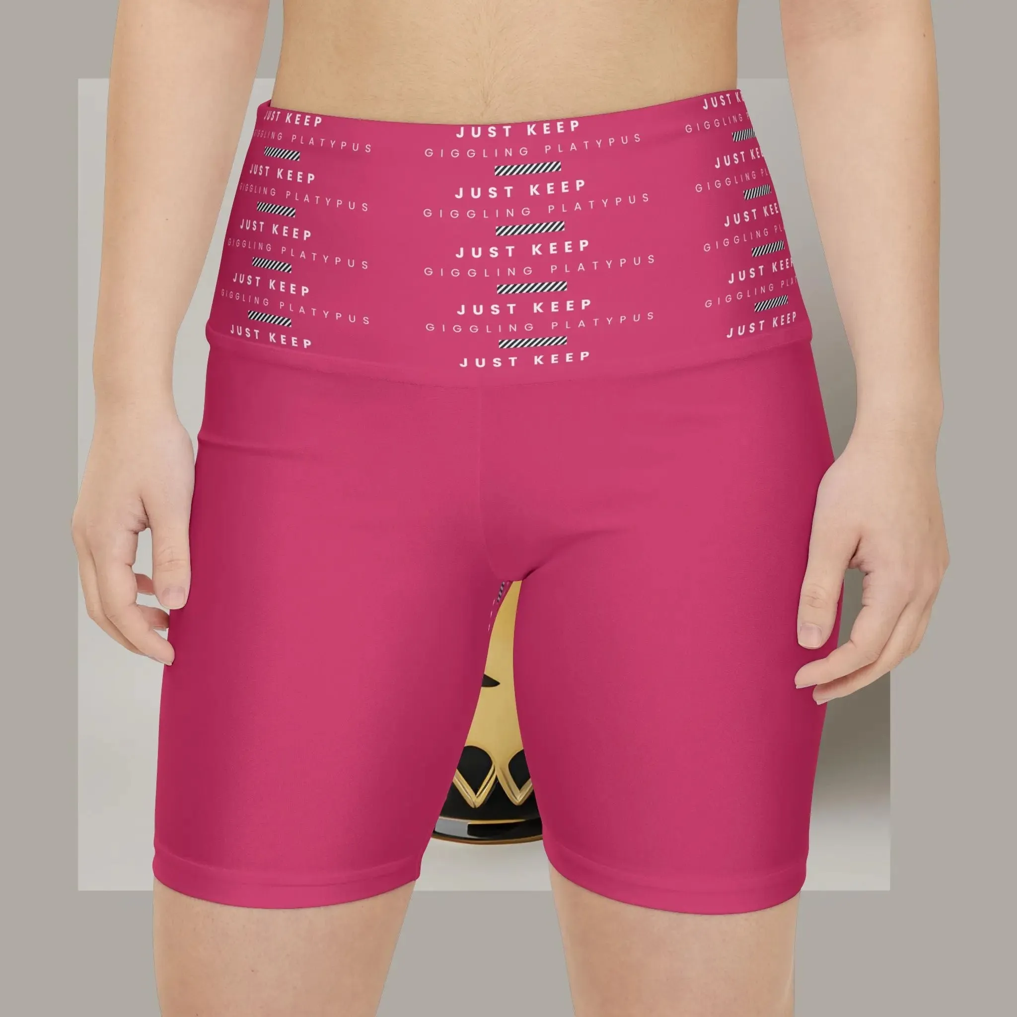 Leggings Women's Workout ShortsHot Pink