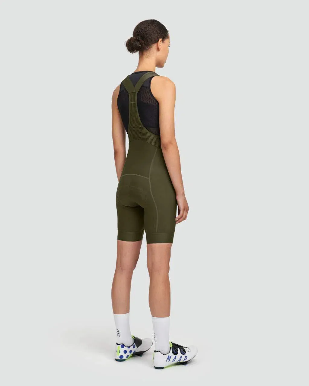 MAAP Team Evo Women Bib Shorts - Olive Drab