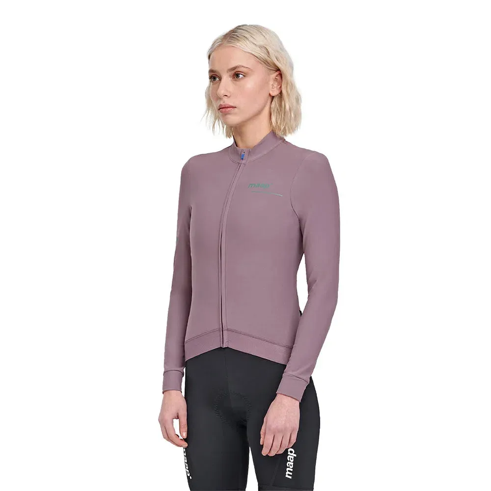 MAAP Training Thermal LS Women Jersey - Raisin AW2022