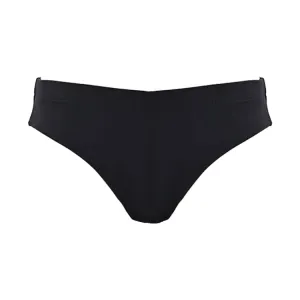 Maka-Hou Women Mid-Rise Bikini Bottom-BLACK (Japanese Brand)