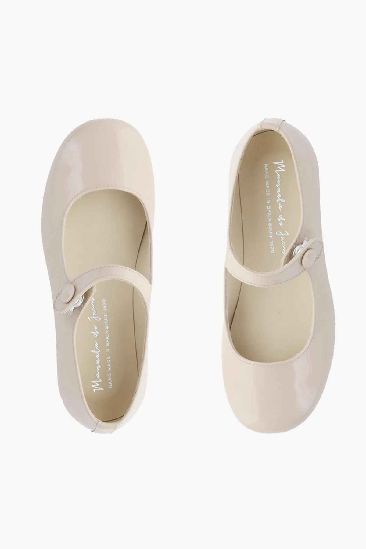 Manuela de Juan Mimi Mary Jane Girls Shoes - Shell