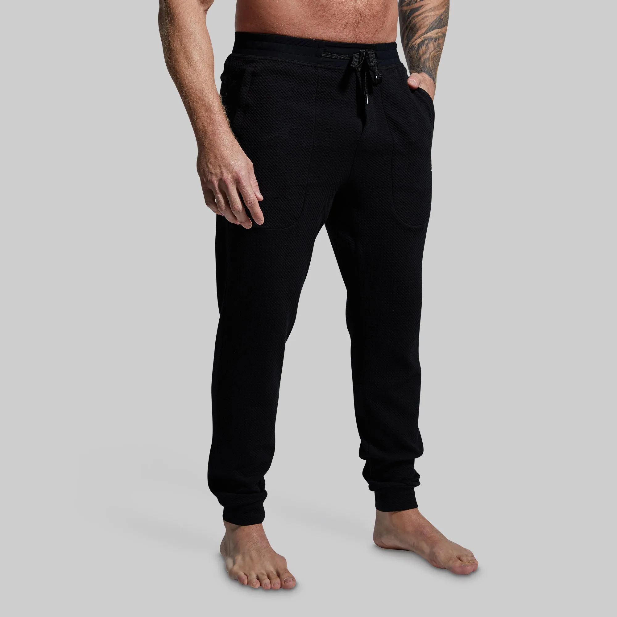 Men's Black Cloud Jogger Set