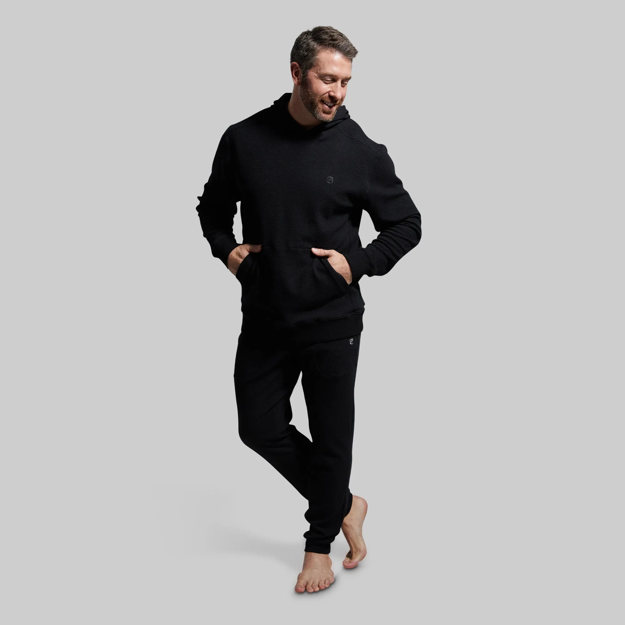 Men's Black Cloud Jogger Set