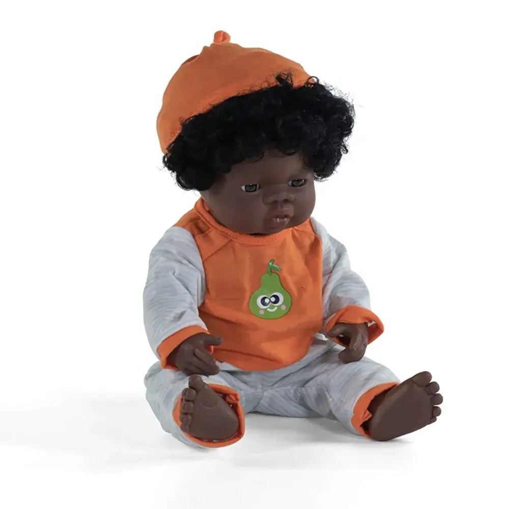 Miniland - Baby Doll African Girl 15''