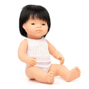 Miniland - Baby Doll - Asian Boy 38cm