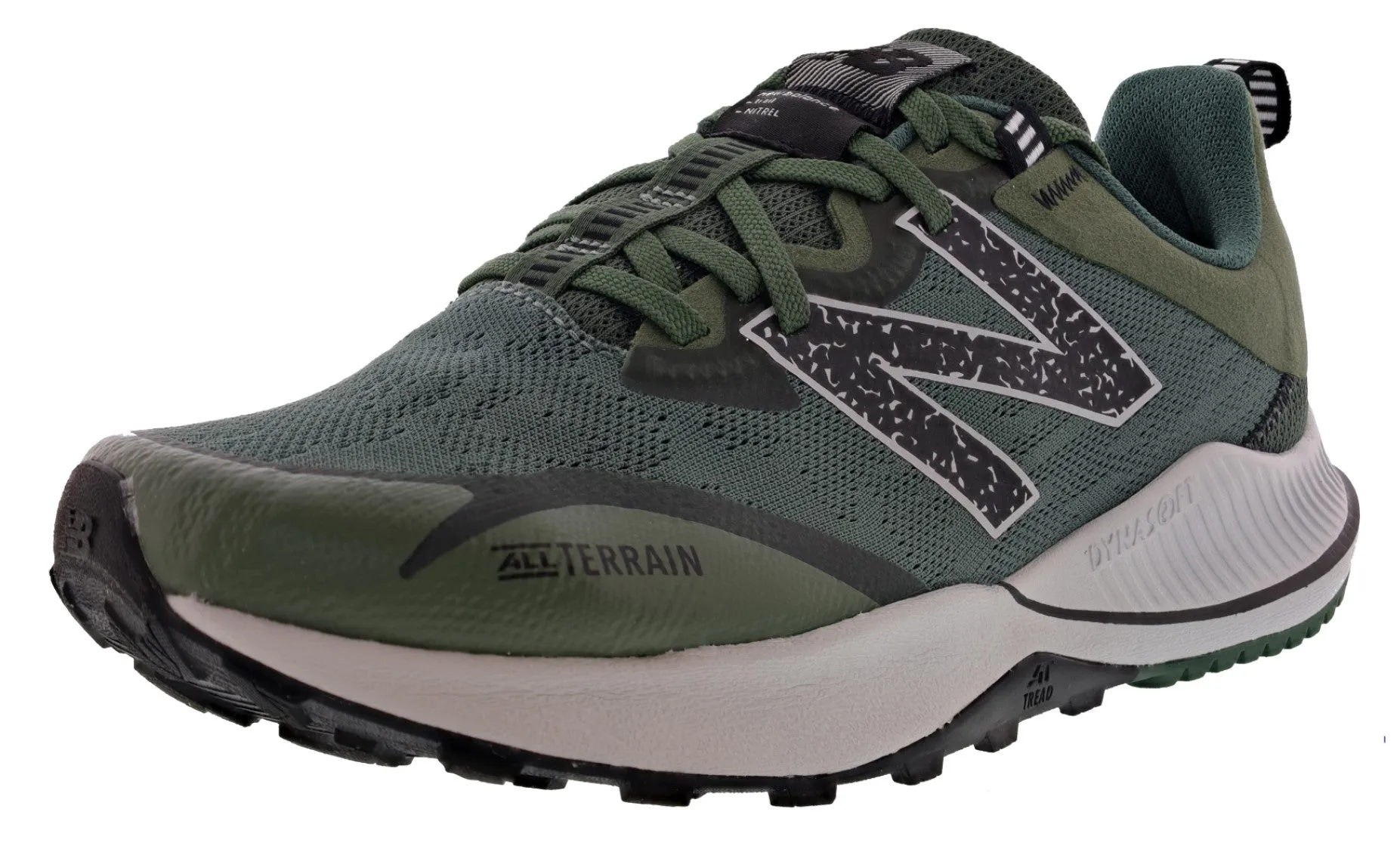 New Balance Men's Dynasoft Nitrel V4 Lightweight Wide Width 4E Trail Running Shoes