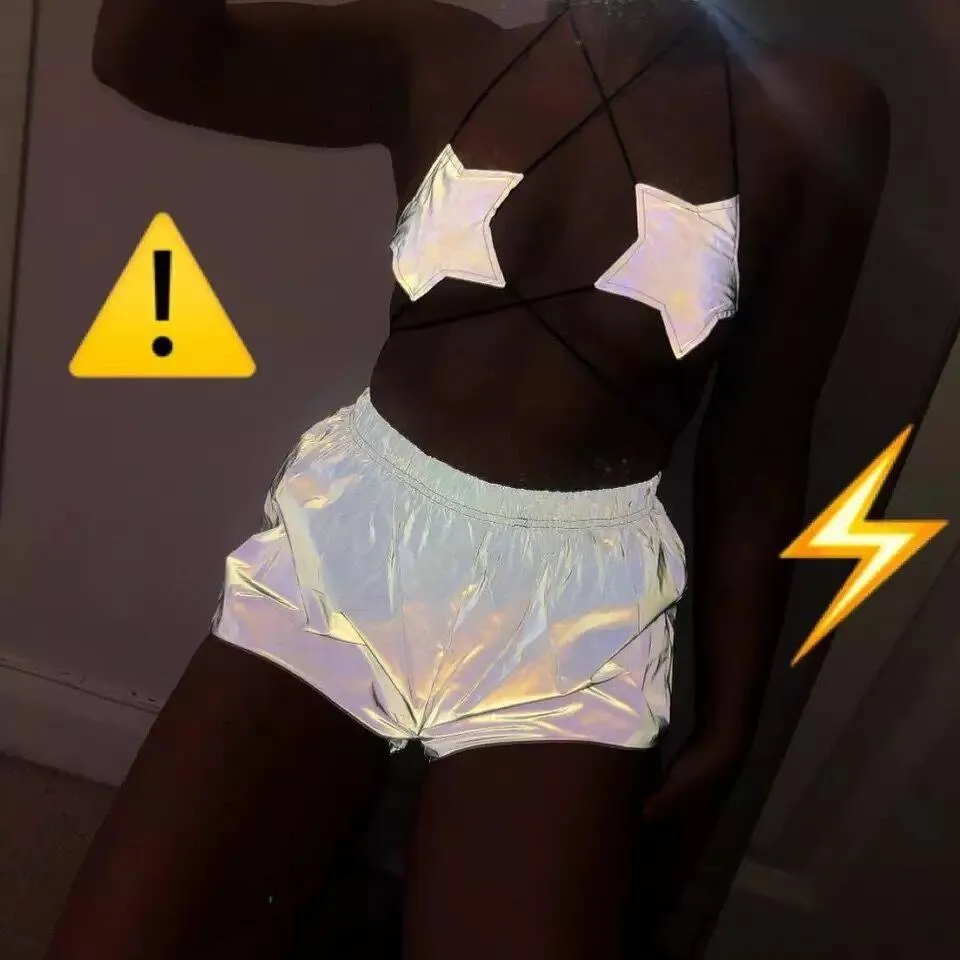 Night Light Reflective Shorts