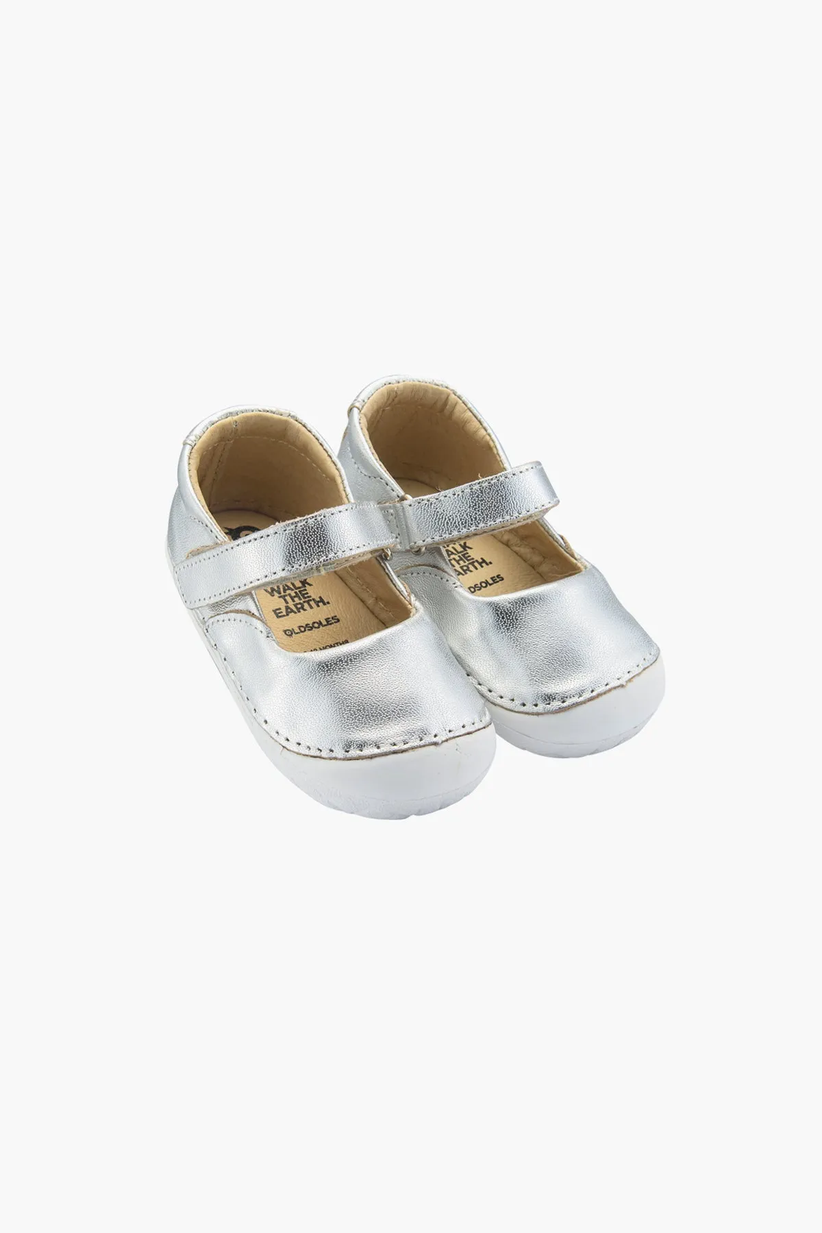 Old Soles Pave Jane Toddler Shoes - Silver