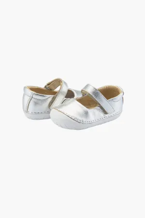 Old Soles Pave Jane Toddler Shoes - Silver