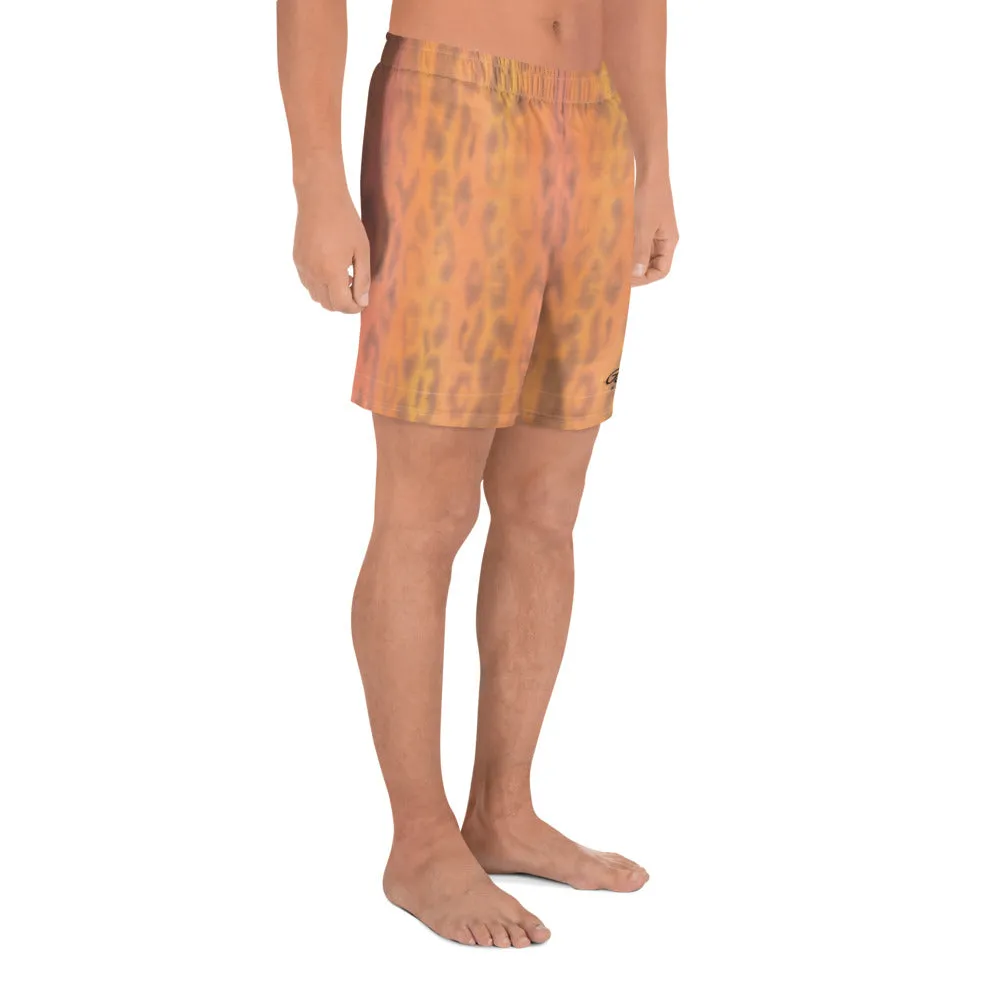 Ombre Leopard Mens Shorts