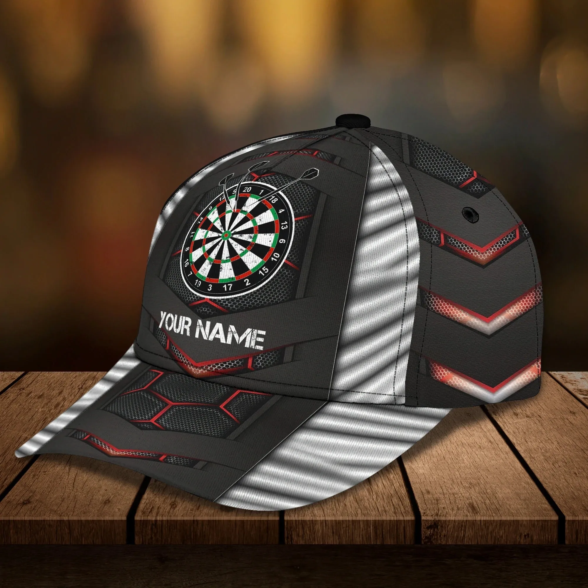 Personalized 3D Full Print Dart Cap For Men And Woman, Dart Lover Gifts, Dart Cap Hat