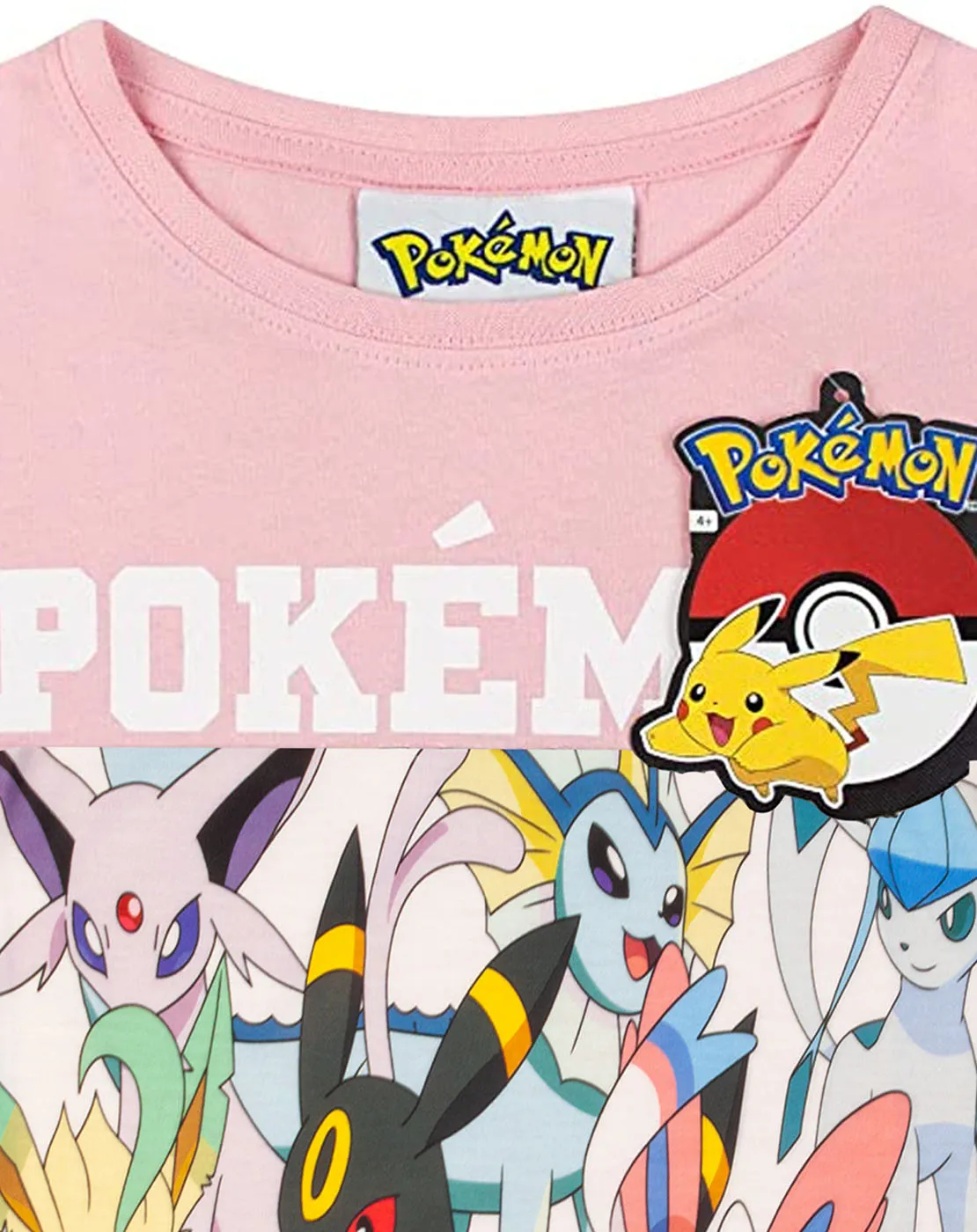 Pokemon Besties Forever Girls T-shirt